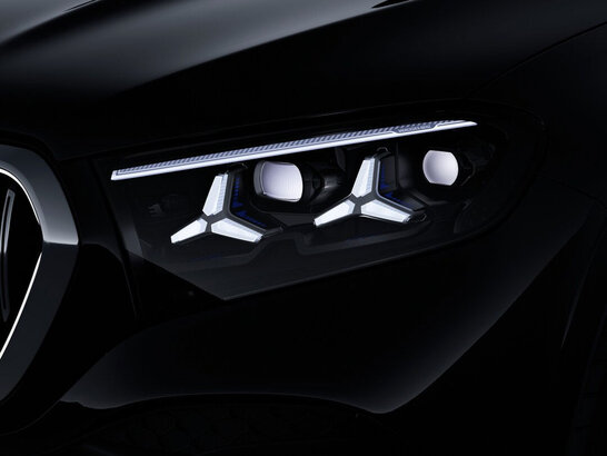 Das DIGITAL LIGHT des Mercedes-AMG GLE