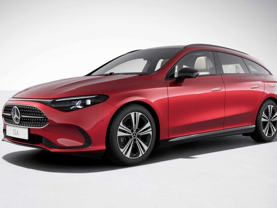 Die Ausstattungslinie Progressive + Night-Paket des Mercedes-Benz CLA Shooting Brake 2026