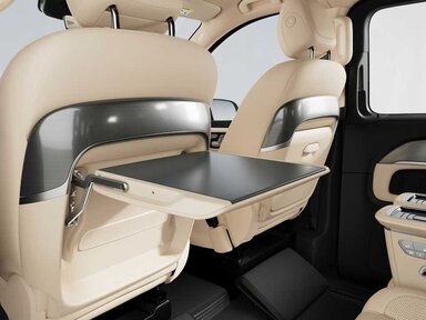 Die Klapptische in der Mercedes-Benz V-Klasse 2026