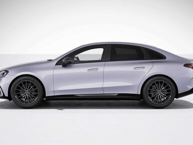 Die sportlich-elegante Seitenansicht der Mercedes-Benz C-Klasse Elektro 2026