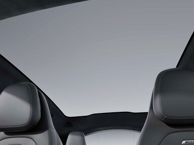 Der Innenhimmel in Mikrofaser MICROCUT schwarz im Mercedes-AMG GT 4-Türer Coupé