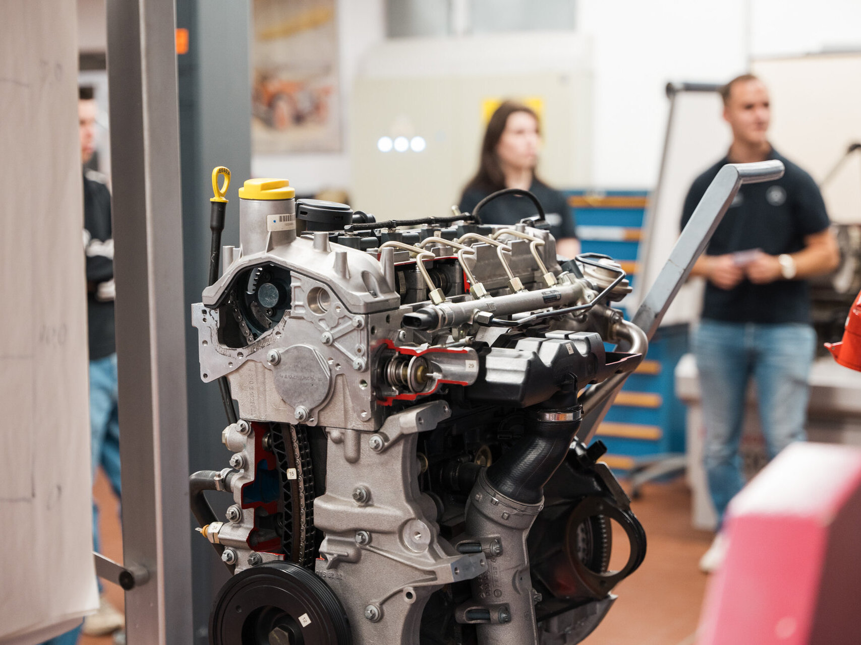 Nacht der Ausbildung in Leipzig im Autohaus