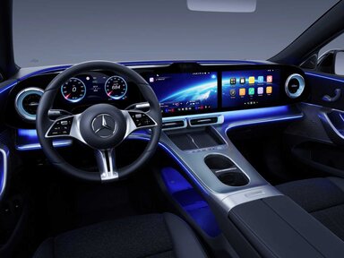 Die Aktive Ambientebeleuchtung der Mercedes-Benz C-Klasse Elektro 2026