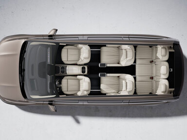 3er-Komfort-Sitzbank elektr. in 2. Reihe im Fond des VLE