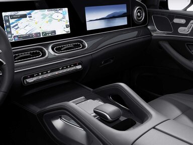 Die AMG Zierelemente Carbon im Mercedes-Benz GLE 2026