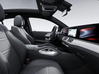 Die Multikontursitze mit Massagefunktion Pro vorn im Mercedes-AMG GLE Coupé