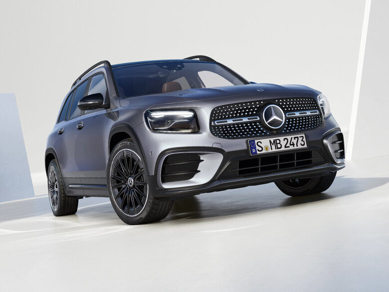 Mercedes GLB in mountaingrau