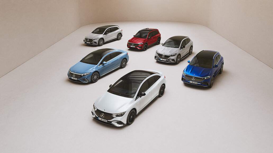Mercedes-Benz EQ Range - Vollelektrische Pkw Mercedes-Benz EQ Range - Vollelektrische Pkw