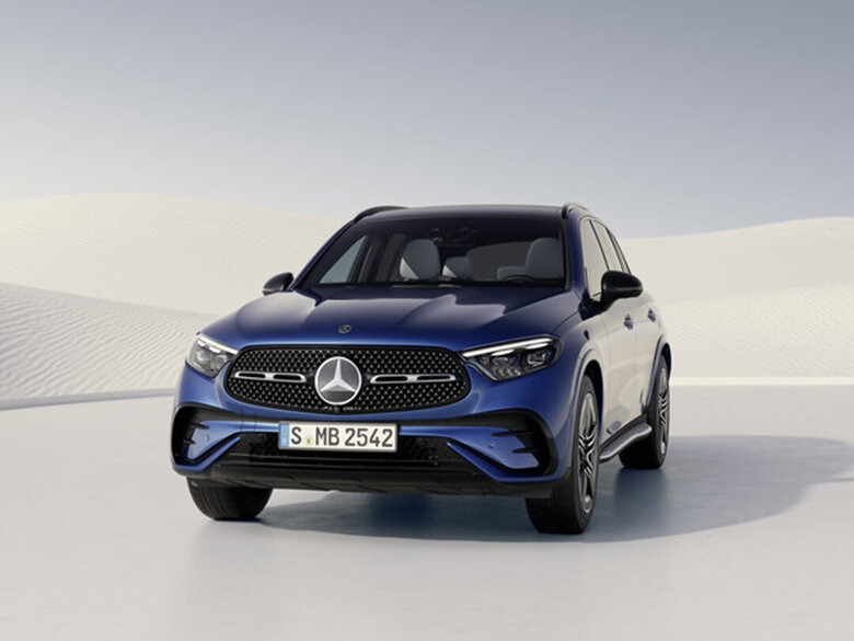 Mercedes-Benz GLC in spektralblau