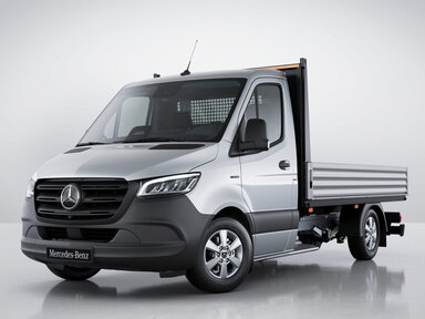 Mercedes-Benz Pritschenfahrzeug in silber
