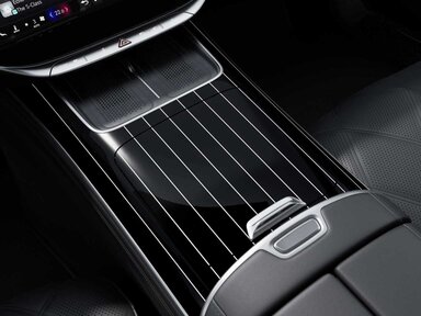 Zierelemente MANUFAKTUR Klavierlack schwarz flowing lines