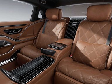 Der First-Class Fond in der Mercedes-Maybach S-Klasse