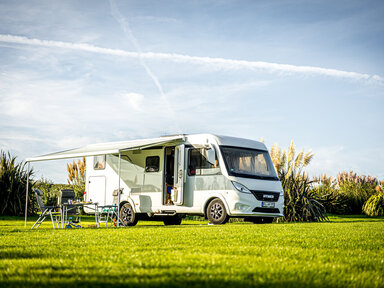 Hymer Exis i an der Ostsee