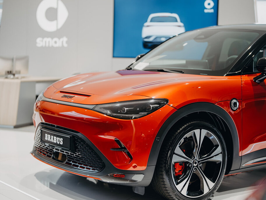 Smart Showroom mit Brabus