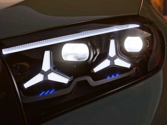 Die Scheinwerfer des GLE Coupé 2026