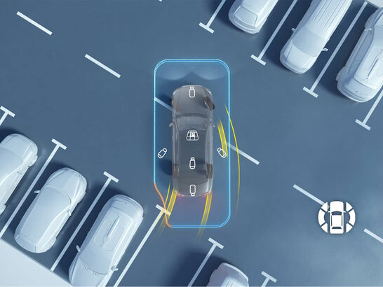 Das Digitale Extra: MB.DRIVE PARKING ASSIST 360 des Mercedes-AMG GLE