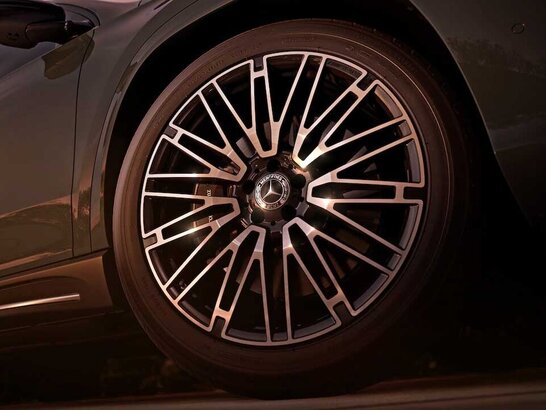 Die Leichtmetallräder am Mercedes-Benz GLS 2026