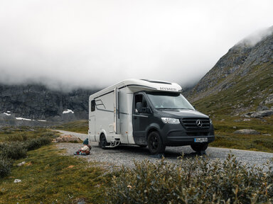 Hymer Tramp S 585 in Norwegen