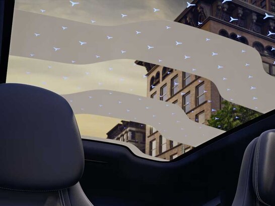 Das SKY CONTROL Panoramadach des Mercedes-Benz CLA Shooting Brake 2026