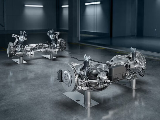 Das AMG ACTIVE RIDE CONTROL Fahrwerk des Mercedes-AMG GT 4-Türer Coupés