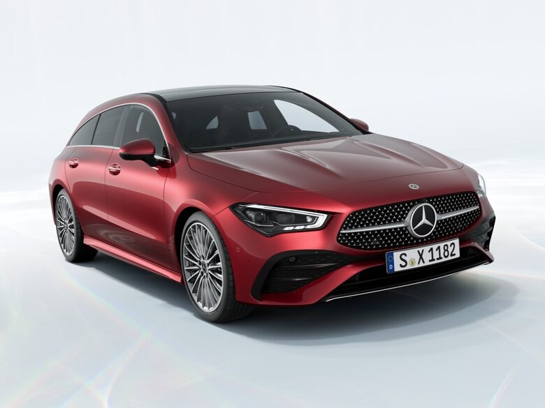 CLA Shooting Brake in patagonienrot