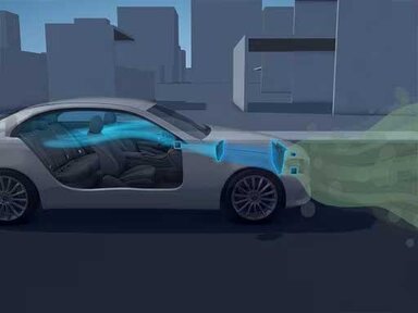 ENERGIZING AIR CONTROL des Mercedes-AMG SL Roadster