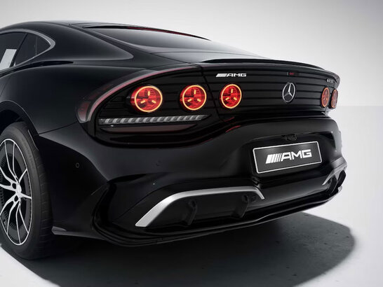 Die Rückfahrkamera des Mercedes-AMG GT 4-Türer Coupés