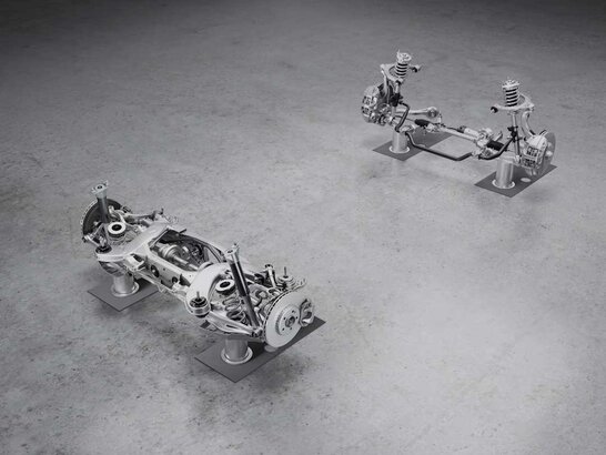 Das Sportfahrwerk des C-Klasse T-Modells