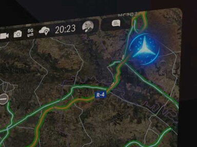 MBUX Virtual Assistant im Mercedes-Benz GLS 2026