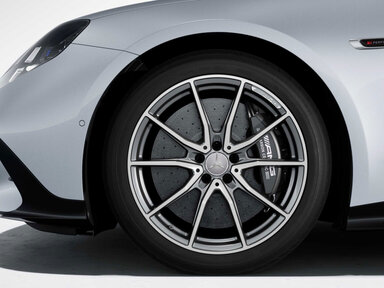 20" AMG Schmiederäder im Vielspeichen-Design tantalgrau lackiert und glanzgedreht, 50,8 cm
