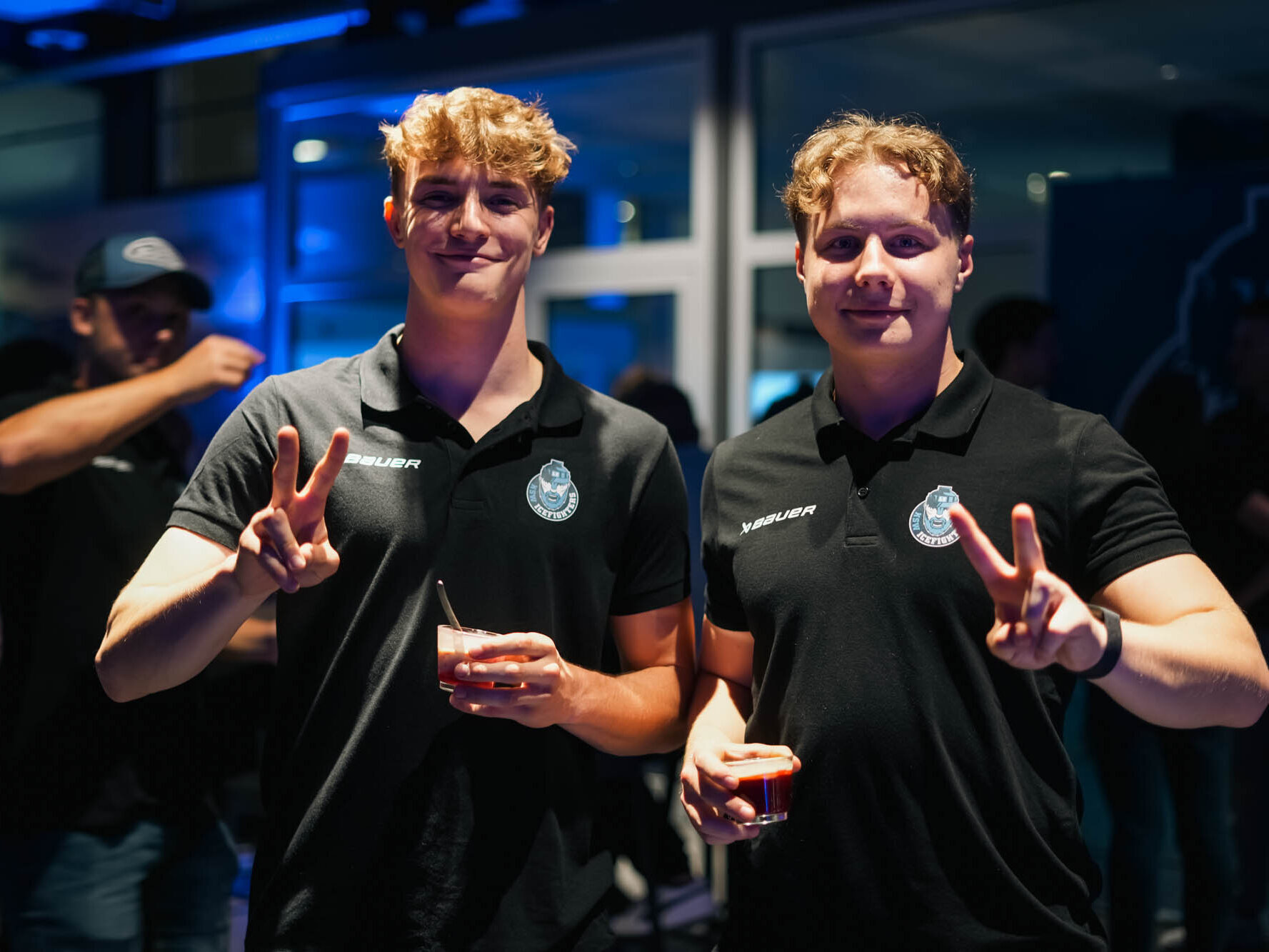 IceFighters Spielerpräsentation bei STERNAUTO