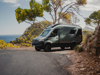 Hymer Venture S in Mallorca