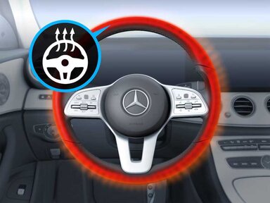 Die Lenkradheizung in der C-Klasse Limousine