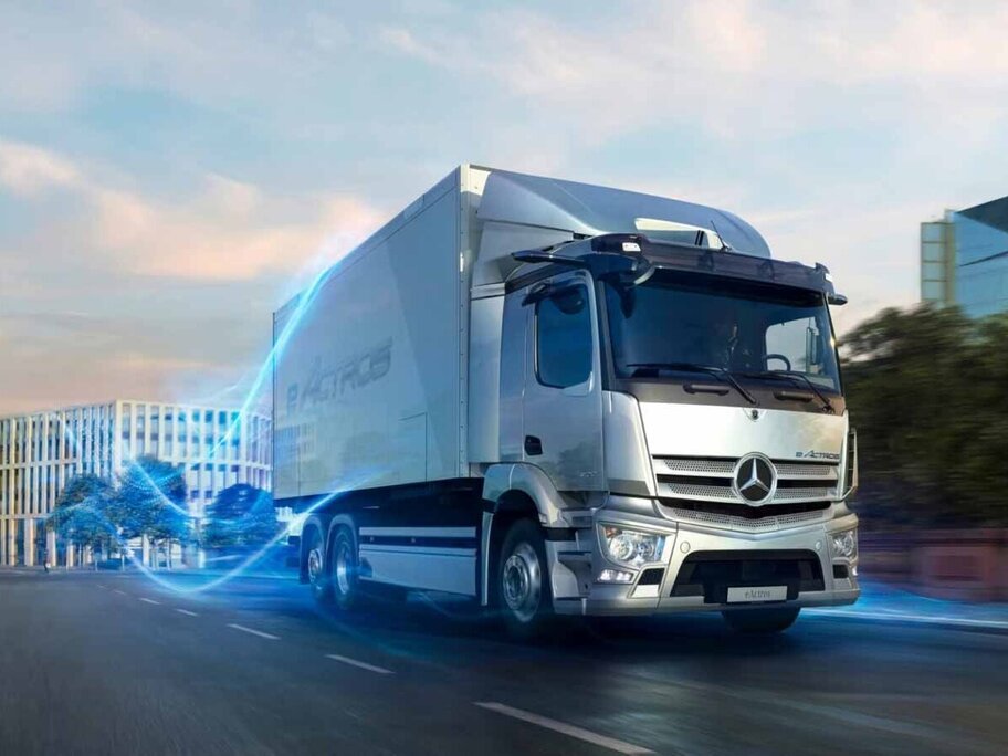 Der eACTROS 300/400 von Mercedes-Benz