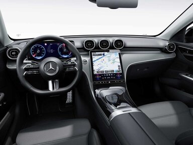 AMG Line Interieur der C-Klasse Limousine