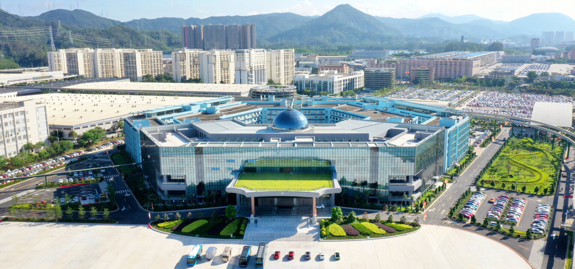 BYD Headquarters Hexagon