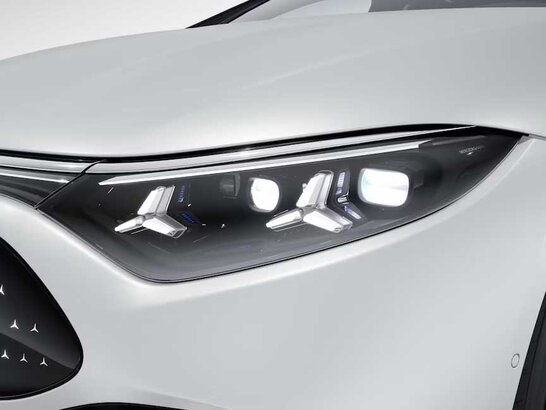 Das DIGITAL LIGHT des Mercedes-Benz EQS 2026