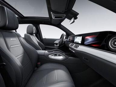 Die Multikontursitze mit Massagefunktion Pro vorn im Mercedes-AMG GLE