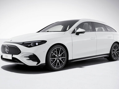 CLA Shooting Brake in polarweiß