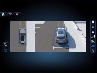 Park-Paket mit 360°-Kamera des CLE Coupés