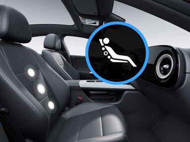 Das Digitale Extra: Massagefunktion vorn im Mercedes-Benz GLB 2026.