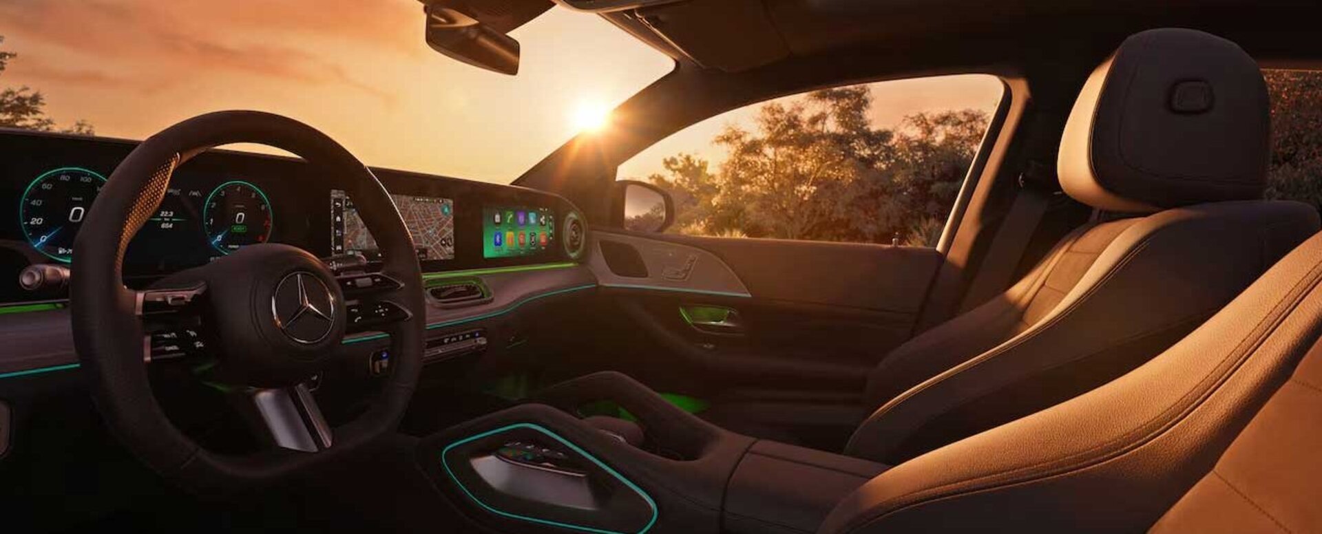 Das Interieur des GLE Coupé 2026