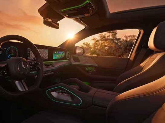 Das Interieur des GLE Coupé 2026