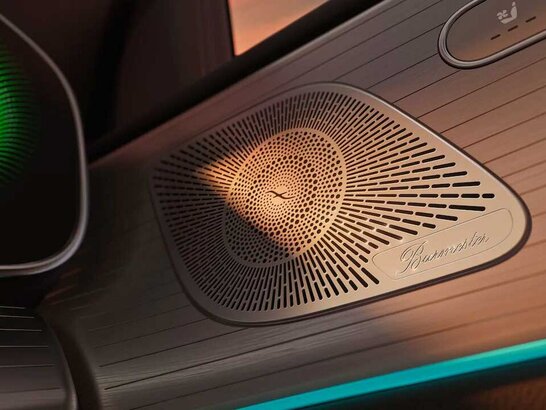 Das Burmester® 3D-Surround-Soundsystem des GLE Coupé 2026