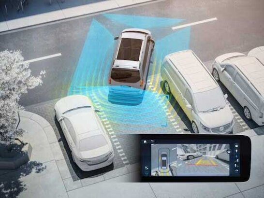 Das Park-Paket mit 360°-Kamera der Mercedes-Benz V-Klasse 2026