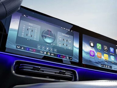 Das Terrain Mode Fahrprogramm des Mercedes-Benz GLB 2026.