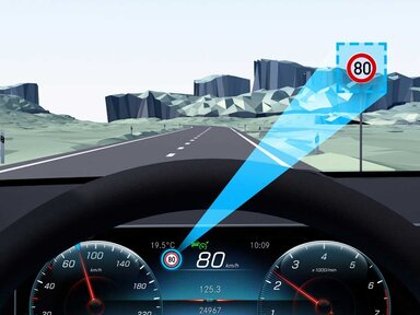 Das Digitale Extra: Verkehrszeichen-Assistent der Mercedes-Maybach S-Klasse 2026