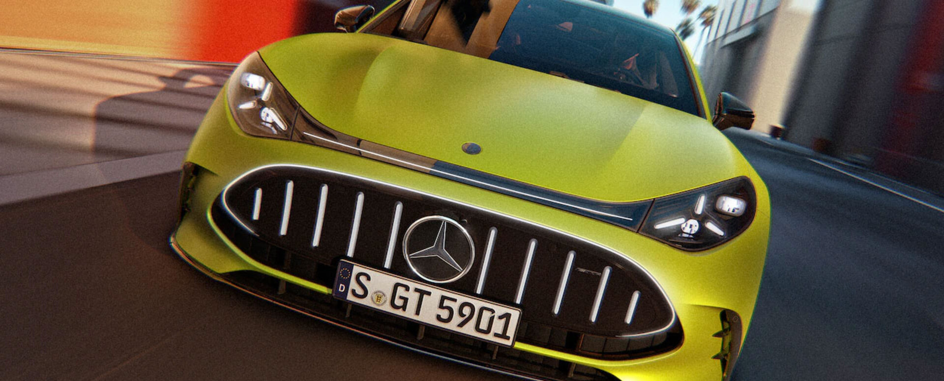 Das Mercedes-AMG GT 4-Türer Coupé