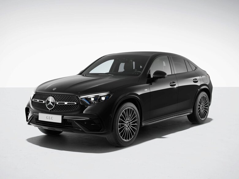 Mercedes-Benz GLC Coupé in schwarz