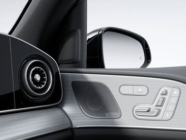 Das Burmester® 3D-Surround-Soundsystem des Mercedes-AMG GLE